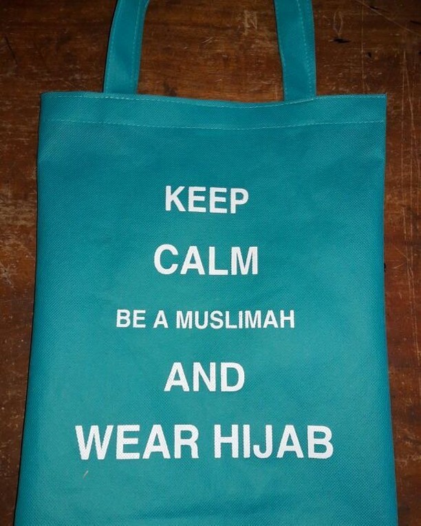 tas spunbond packing hijab